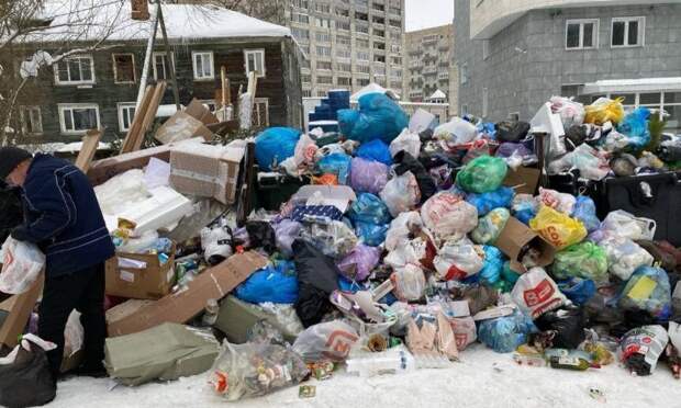 «Экоинтегратор» в Архангельске не справляется с вывозом мусора
