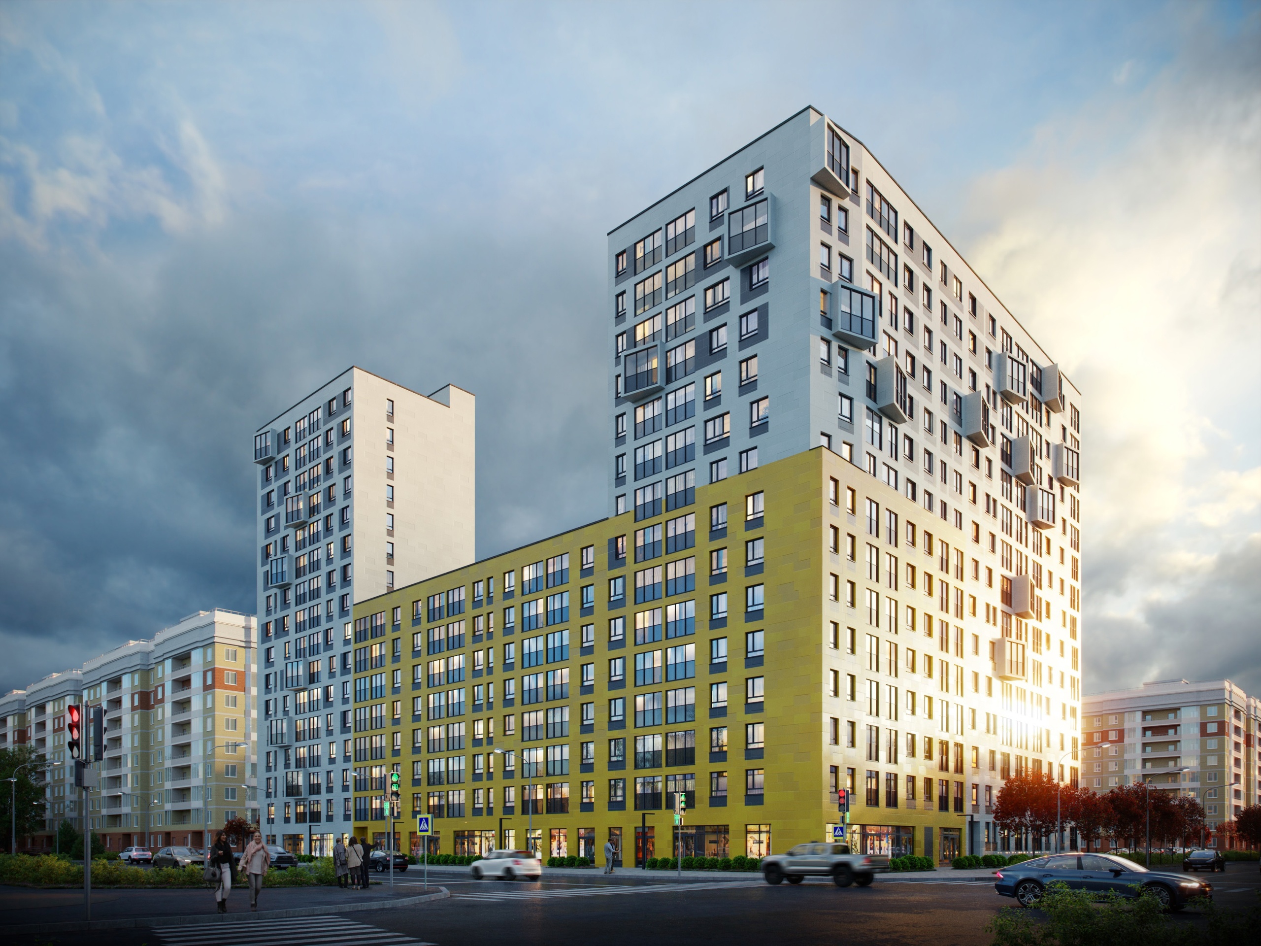 Группа Аквилон возводит новый жилой комплекс в Архангельске