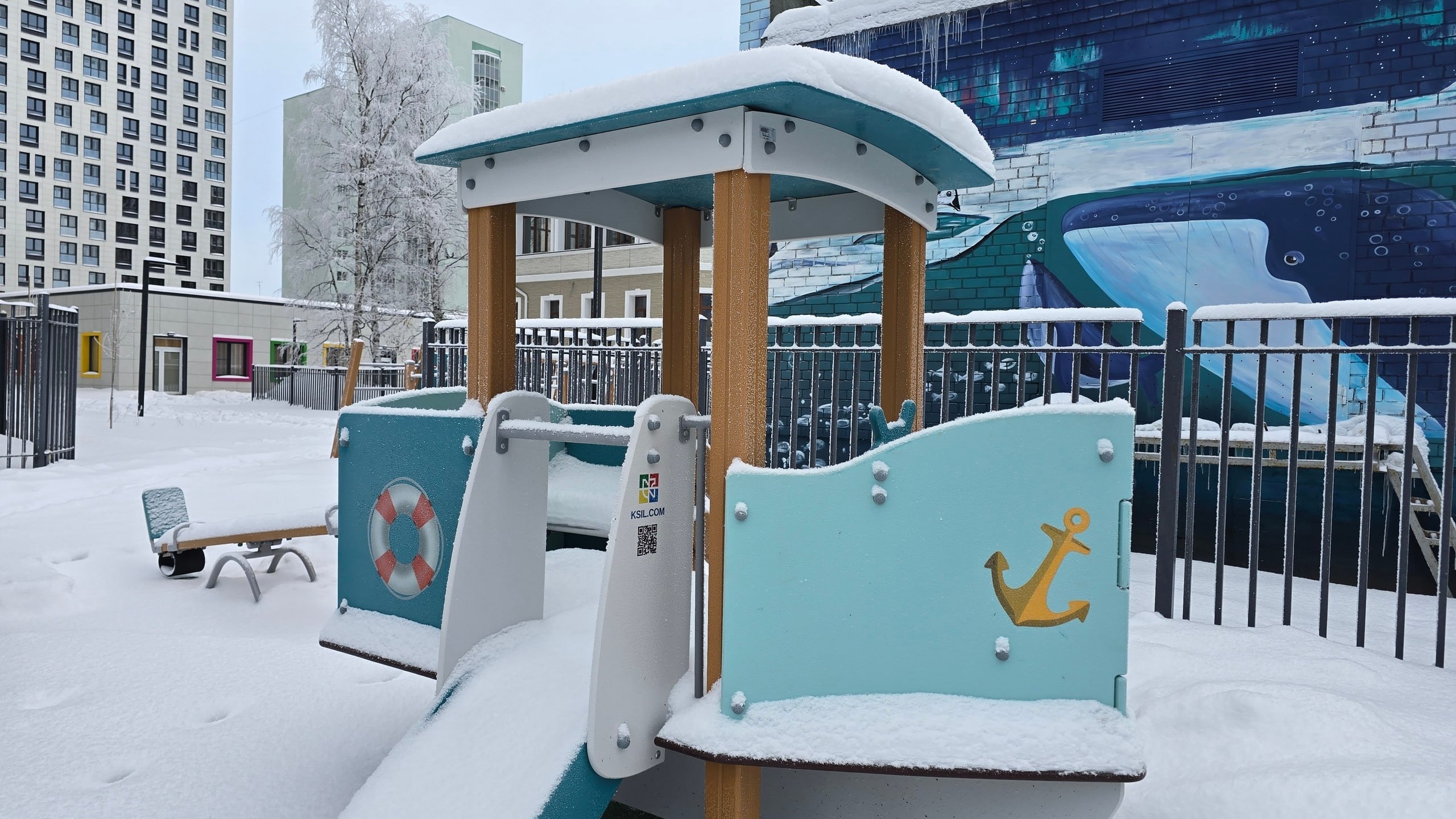 В центре Архангельска готовят к открытию новый детский сад