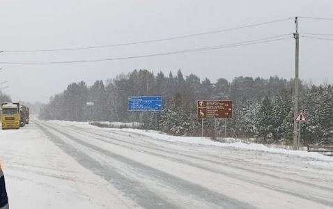 Введено ограничение движения на трассе Магнитогорск – Ира
