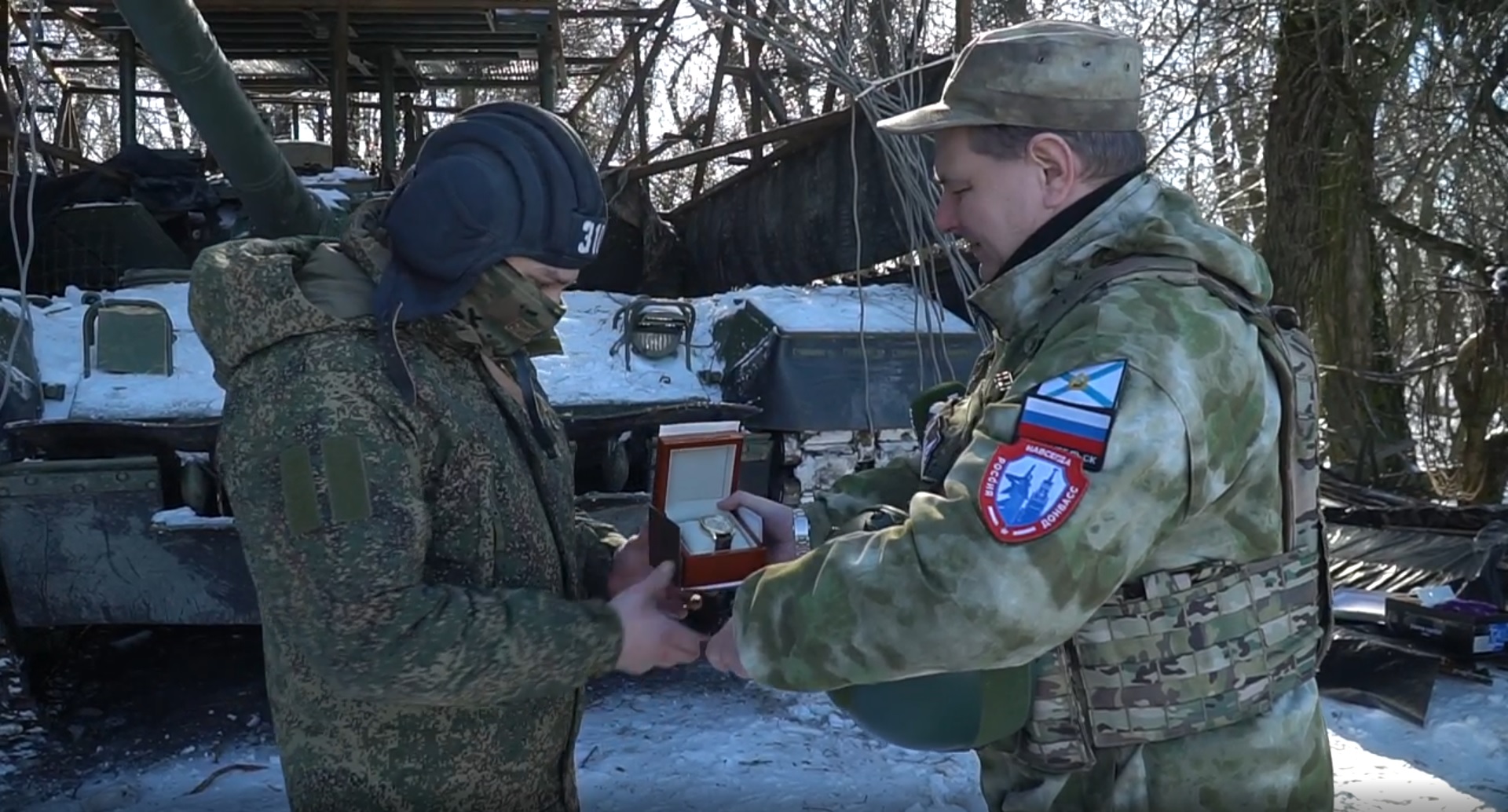 Награды и техника для дивизии