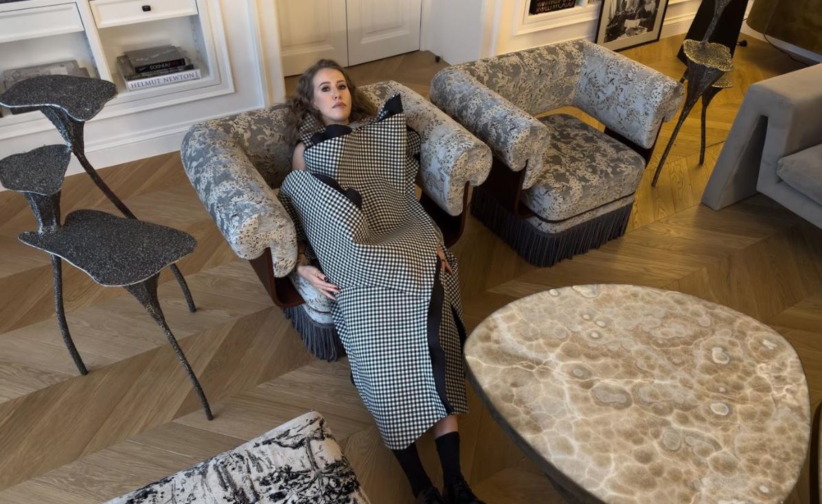 Ксения Собчак поделилась интерьером своей квартиры в Москве